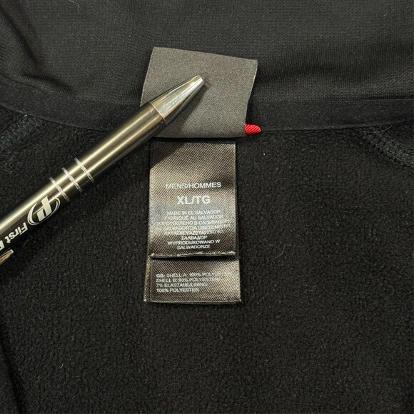 The North Face Canyonlands 1/2 Zip Sweatshirt Mens Size XL Mock Neck Black Gray - Picture 8 of 14